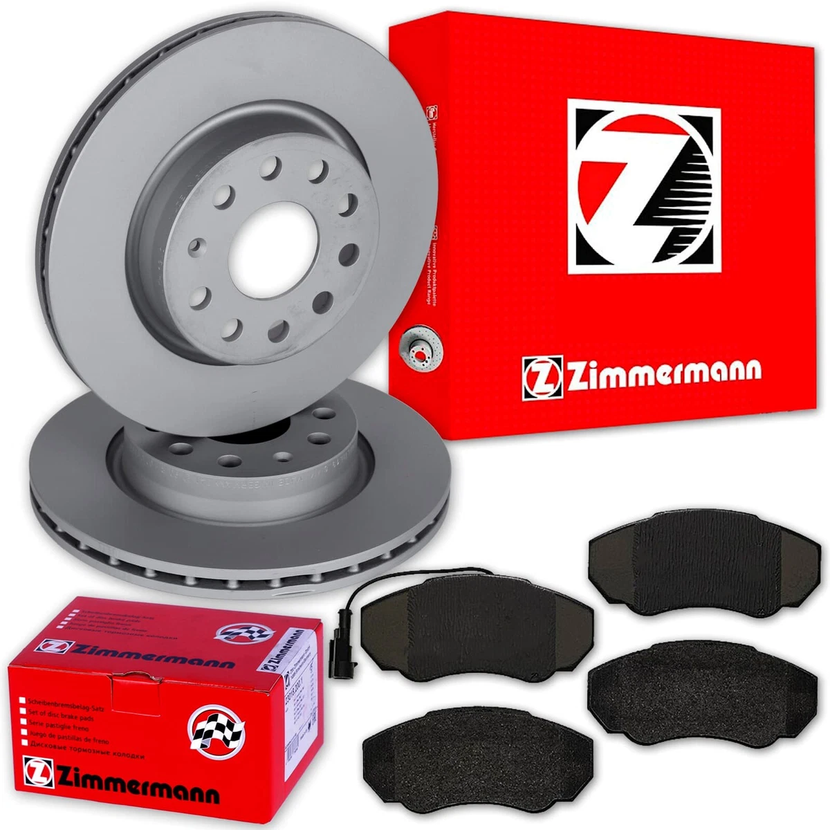 Гальмівні колодки та диски Zimmermann для VW GOLF IV (1J1) 1.6 FSI